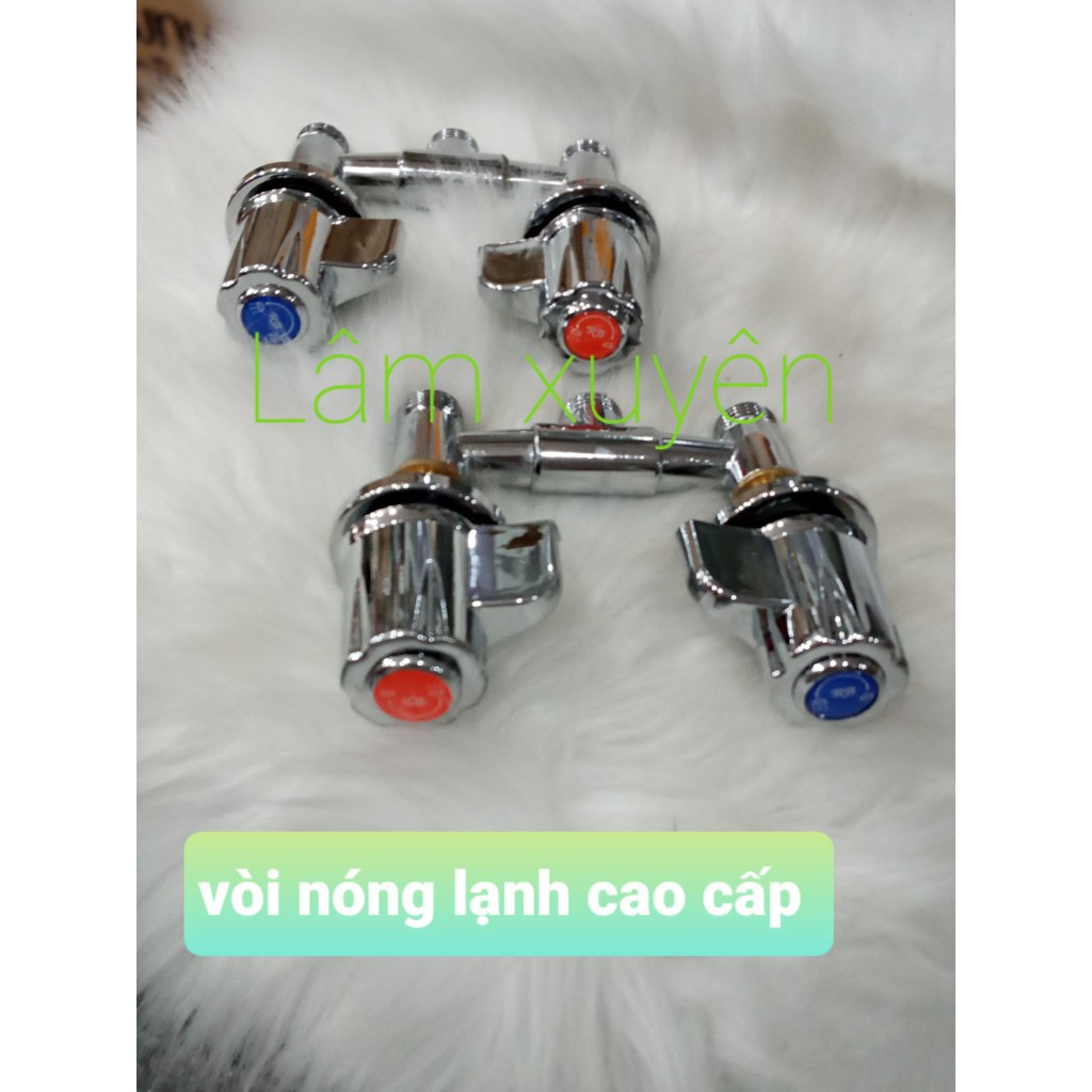 Bộ van vòi nóng lạnh thay bồn nhựa gội đầu, đơn giản dễ tháo lắp salon tóc nam nữ   chuyên dụng cho salon .
