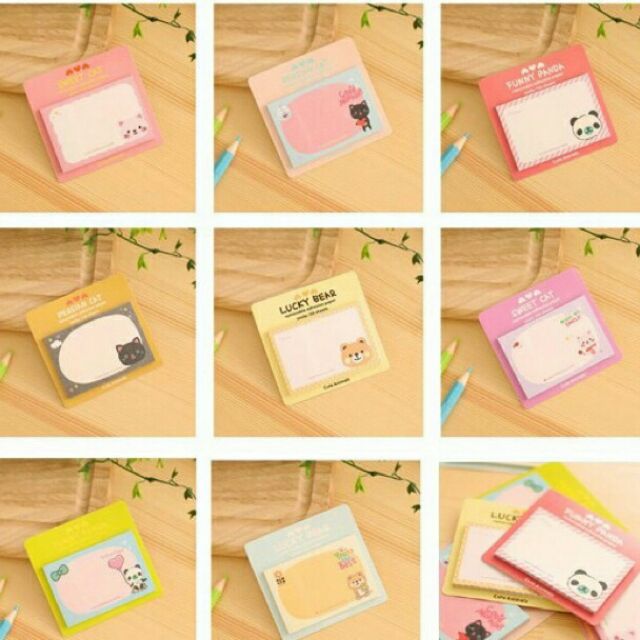 Tệp giấy note siêu cute