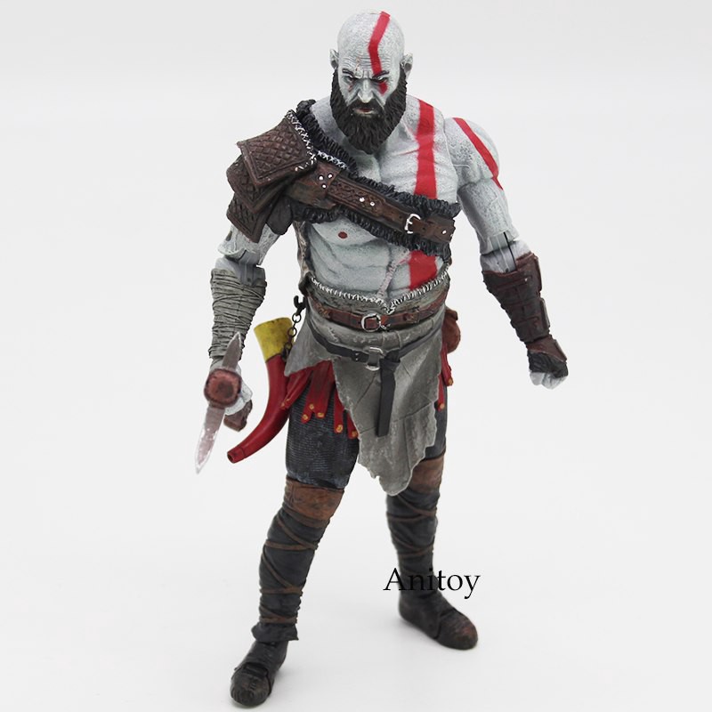 Mô Hình Nhân Vật Kratos Trong God Of War 4 Kích Thước 18cm