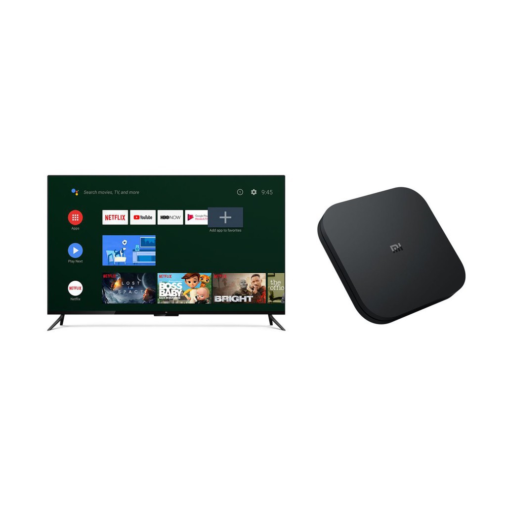 Android Tivi Box Xiaomi Mibox S 4K Global (Android 8.1) - Hàng chính hãng DGW - Bảo hành 12 tháng