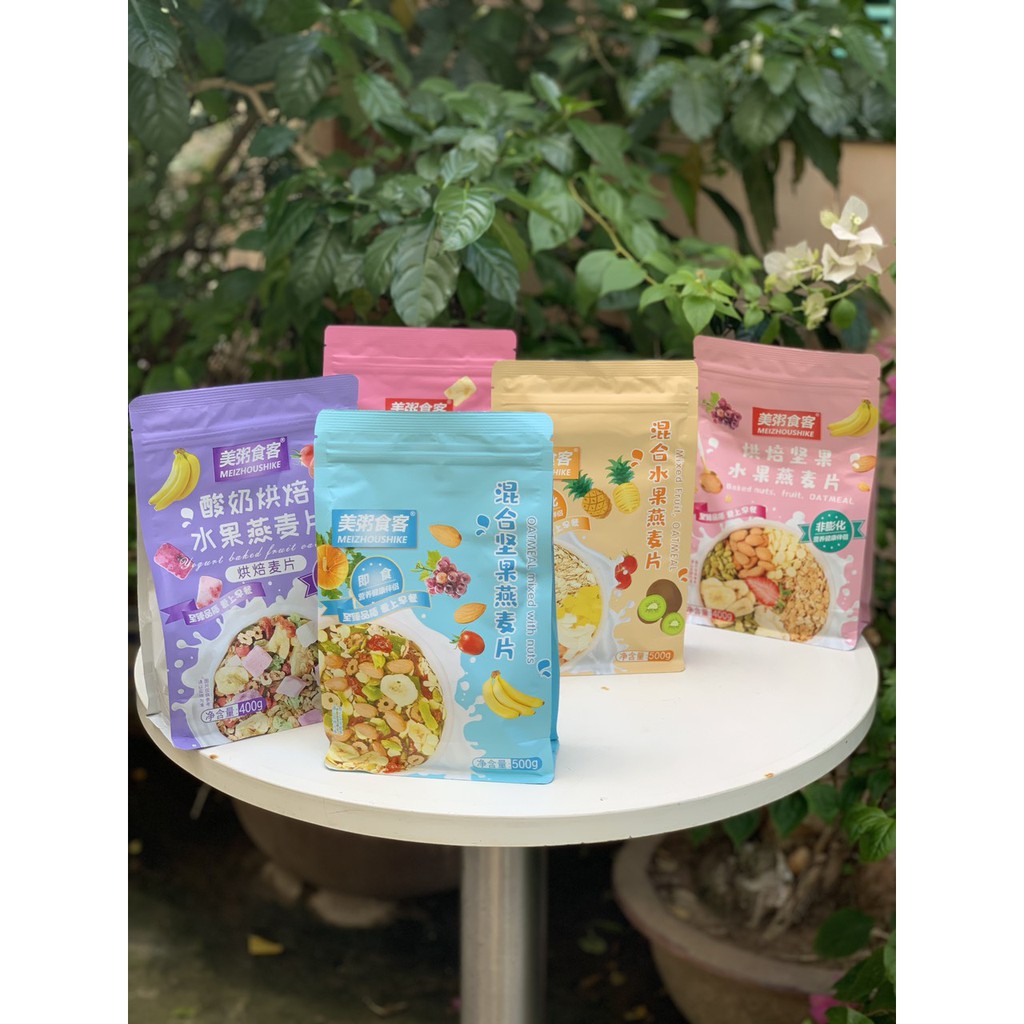 [GIẢM CÂN] Ngũ Cốc Sữa Chua 🌻 Mix Hạt 🌻 Hoa Quả Sấy Túi 500g | BigBuy360 - bigbuy360.vn