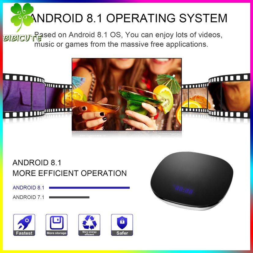 ANDROID Bộ Tv Box A95x F1 2gb + 16gb Amlogic S905w Lõi Tứ Wifi 4k Và Phụ Kiện