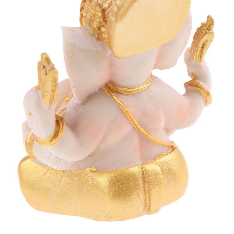 Tượng Thần Chú Voi May Mắn 0609 Để Bàn Trang Trí