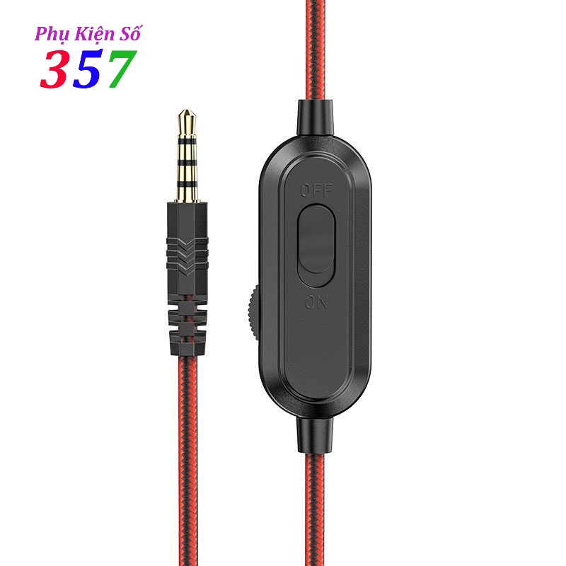 Tai nghe gaming Borofone BO102 tai nghe chụp tai chống ồn dành cho game thủ