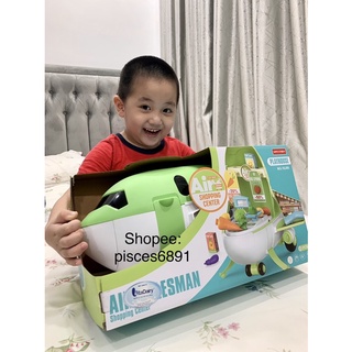 Mô hình đồ chơi siêu thị hình máy bay VBCare