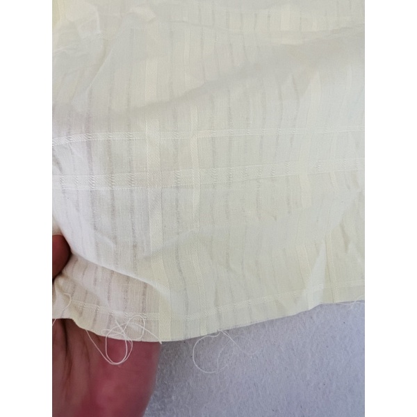 Vải thô cotton màu vàng pastel