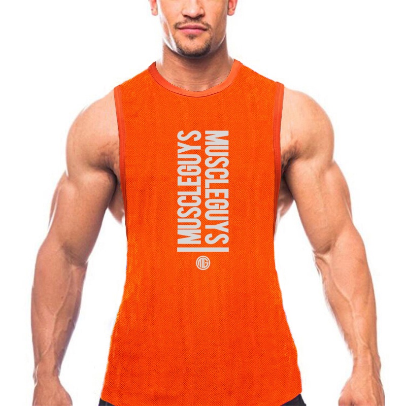 Áo Ba Lỗ Lưới Không Tay Nhanh Khô Thời Trang Thể Thao Mùa Hè Cho Nam