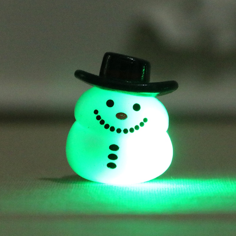 Đèn LED hình ông già noel đeo ngón tay trang trí tiệc giáng sinh cho trẻ em