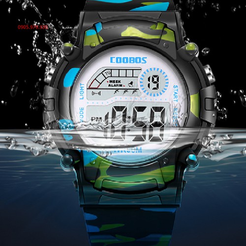 Đồng hồ trẻ em đa chức năng kết hợp hiệu ứng đèn Lex 7 màu chính hãng Coobos | BigBuy360 - bigbuy360.vn