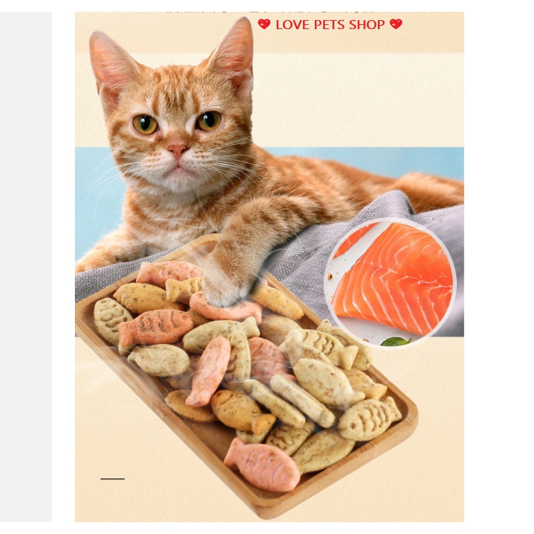 BÁNH THƯỞNG CHO MÈO VỊ CỎ CATNIP - LOVE PETS SHOP
