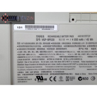 [BH12Tháng] Pin Laptop Sony Vaio T11 T13 SVT-11 SVT-13 SVT11 SVT13 VGP BPS30 Tặng đèn LED USB