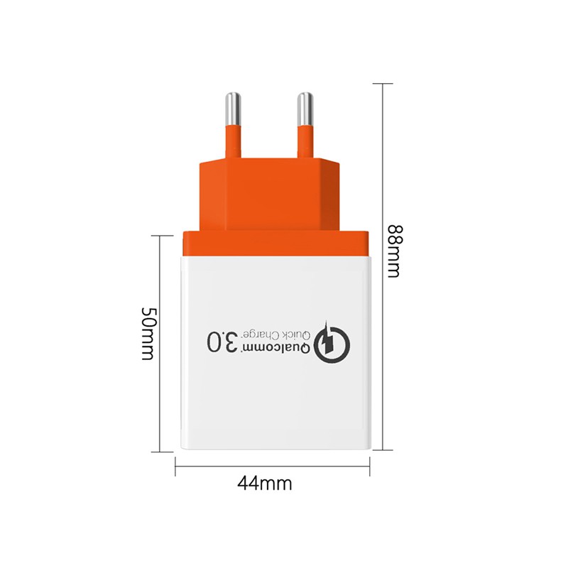 Đầu Sạc 3 Cổng Usb 5V 3A USB Charger 3 Port  Phone Charging Adapter