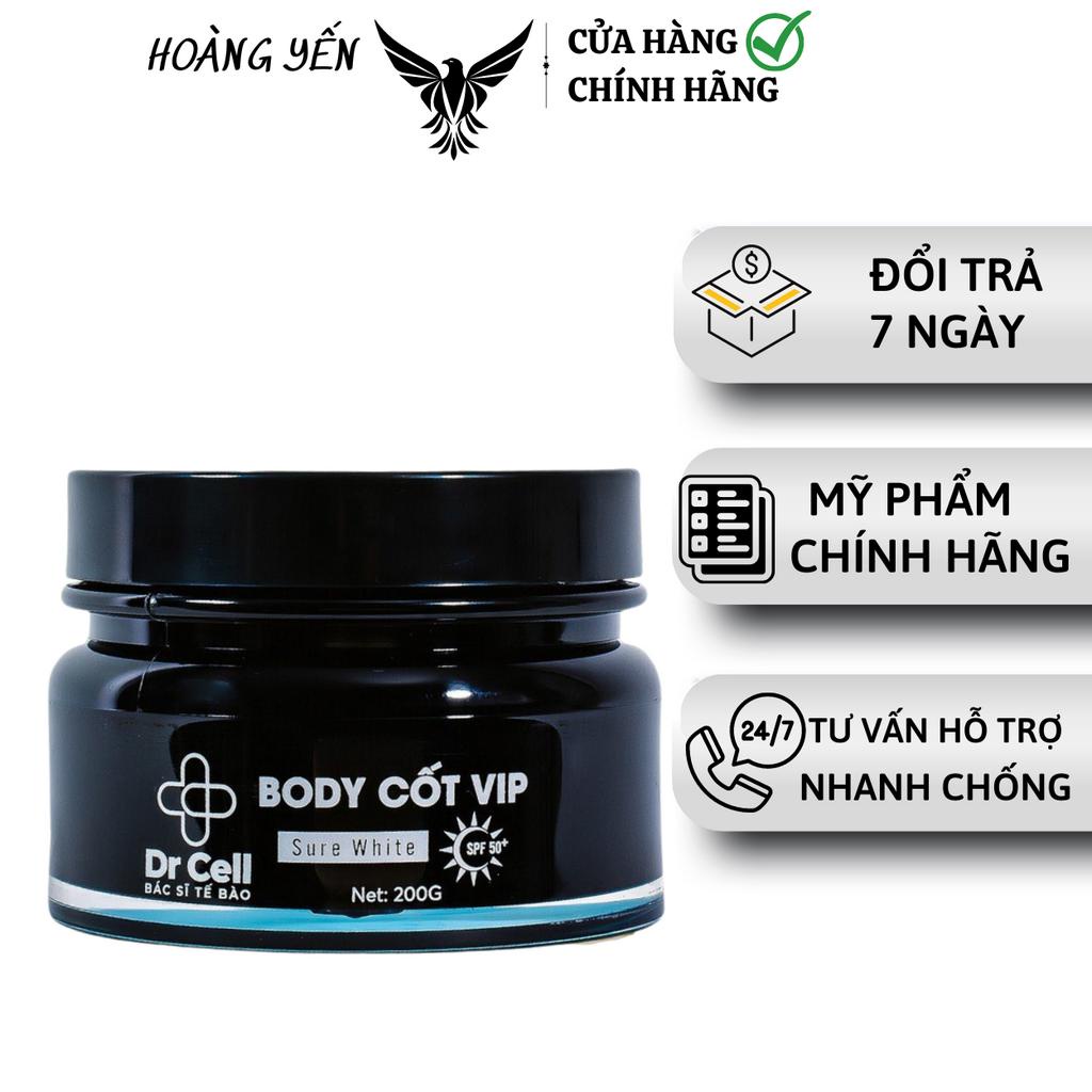Kem Dưỡng Trắng Da Body Cốt   Kem Dưỡng Ẩm Body Dr Cell Dưỡng Thể Trắng Da Toàn Thân 200g