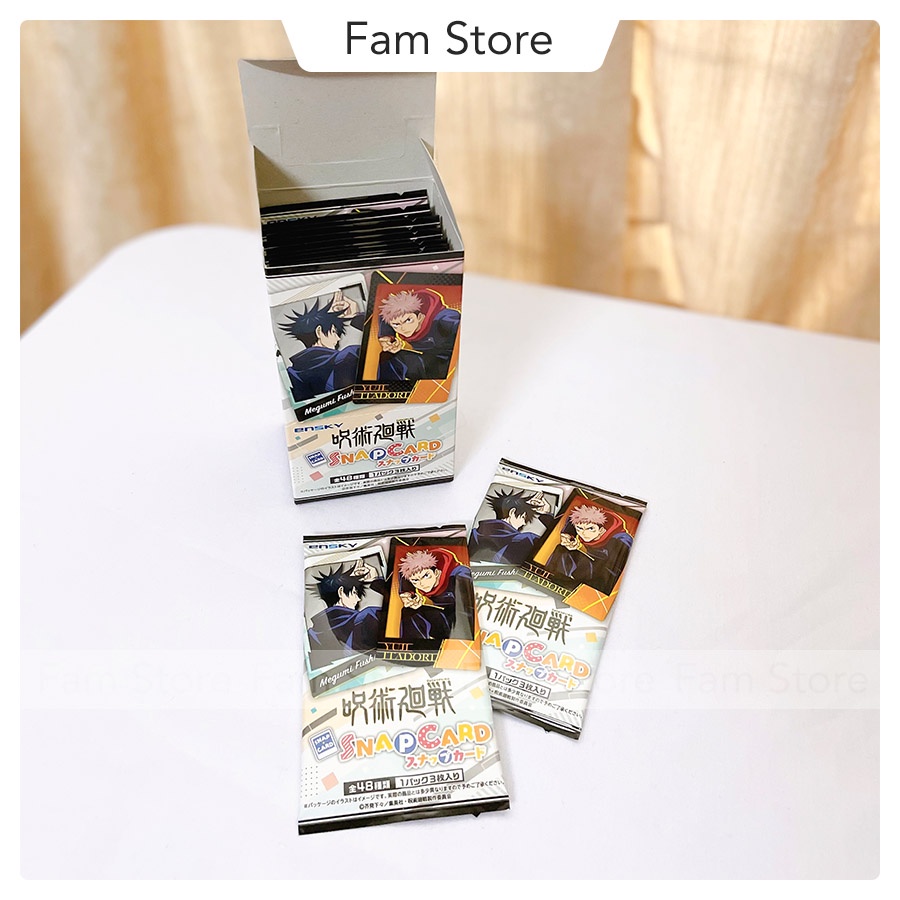 Pack thẻ Jujutsu Kaisen Snapmide