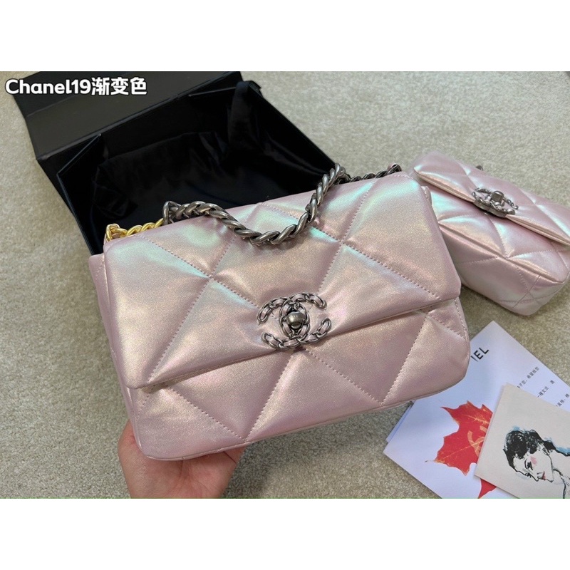 Túi xách C19 hồng ánh trai
