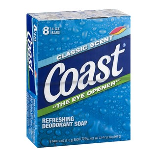 Xà bông cục coast 113g/ cục - thơm tươi mát, nhẹ nhàng với da tay, không gây khô da, mẫn ngứa - az 9193