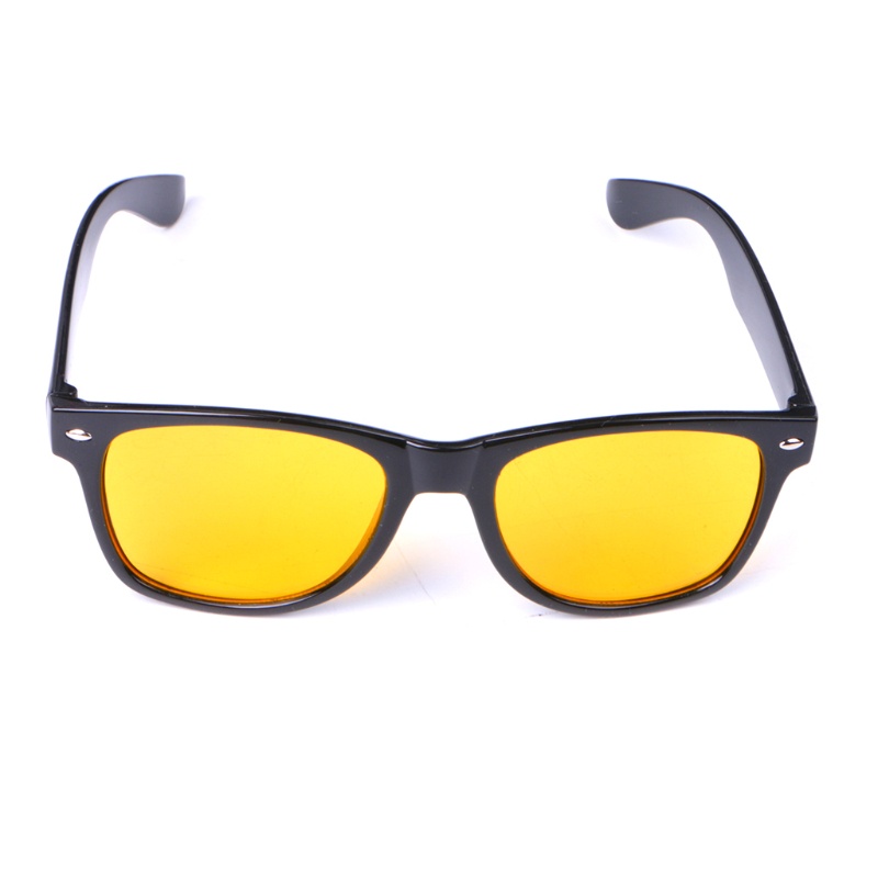 HIK Night for Vision Glasses Unisex Yellow Driving Eyewear Anti for Glare Visual Equ
