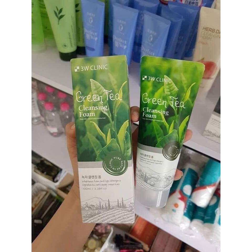 Sữa rửa mặt 3w clinic 100ml hàn quốc