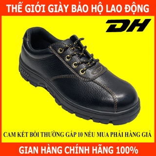 Giày bảo hộ lao động idh k13 thấp cổ chống thấm nước, đế cao su chống dầu, chịu nhiệt độ cao