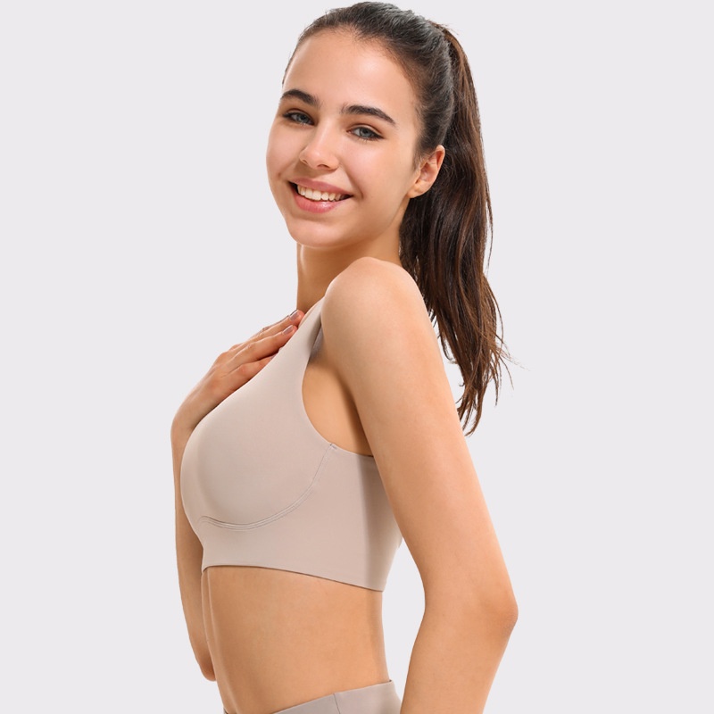 Áo ngực thể thao Hoppe Fumeng cho nữ thiết kế dây chéo lưng