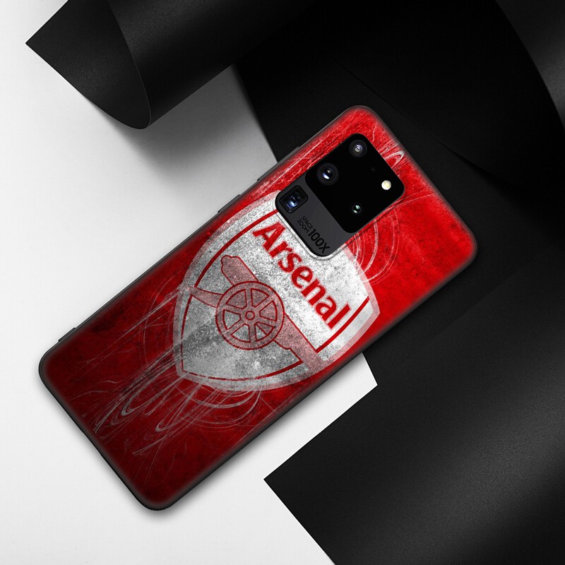 Samsung Galaxy S10 S9 S8 Plus S6 S7 Edge S10+ S9+ S8+ Casing Soft Case 5SF Arsenal FC mobile phone case