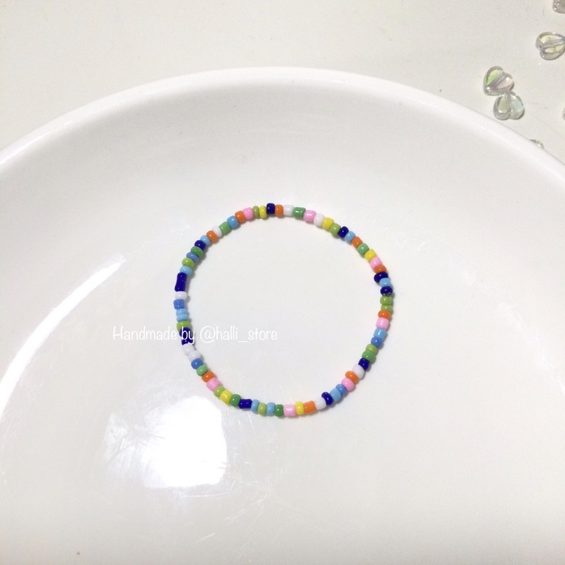 Vòng tay hạt cườm Vòng tay handmade by @halli_store