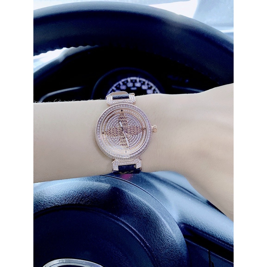 [FULL BOX] Đồng hồ nữ LOUIS VUITTON IN DIAMONDS - Máy thụy - 33mm- bảo hành 24 tháng | BigBuy360 - bigbuy360.vn