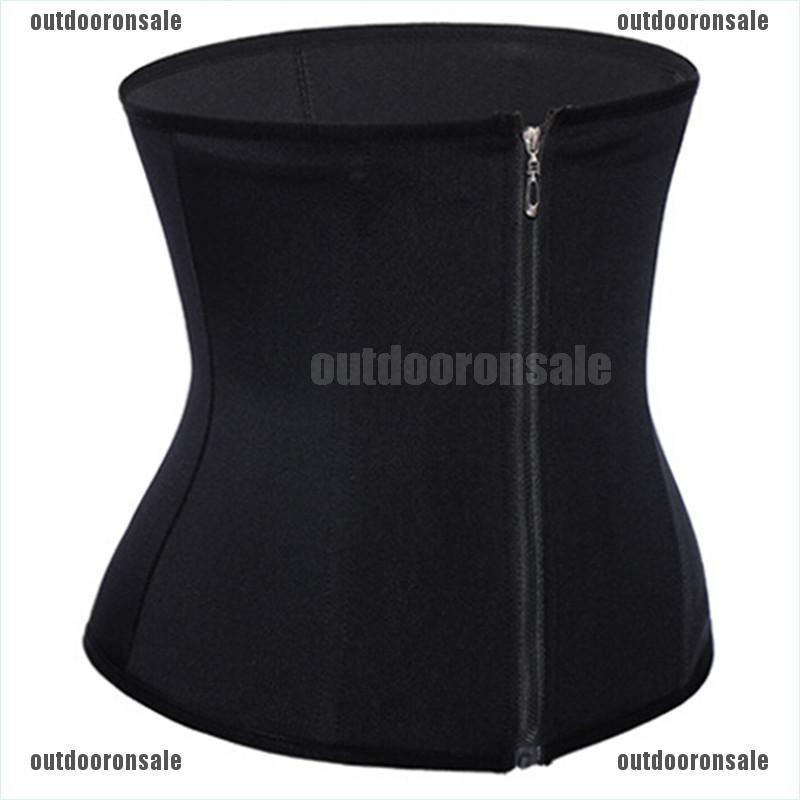 <ODOS> Corset Body Shaper Latex Rubber Waist Trainer Underbust Zipper Slimming Belt [hot] | BigBuy360 - bigbuy360.vn
