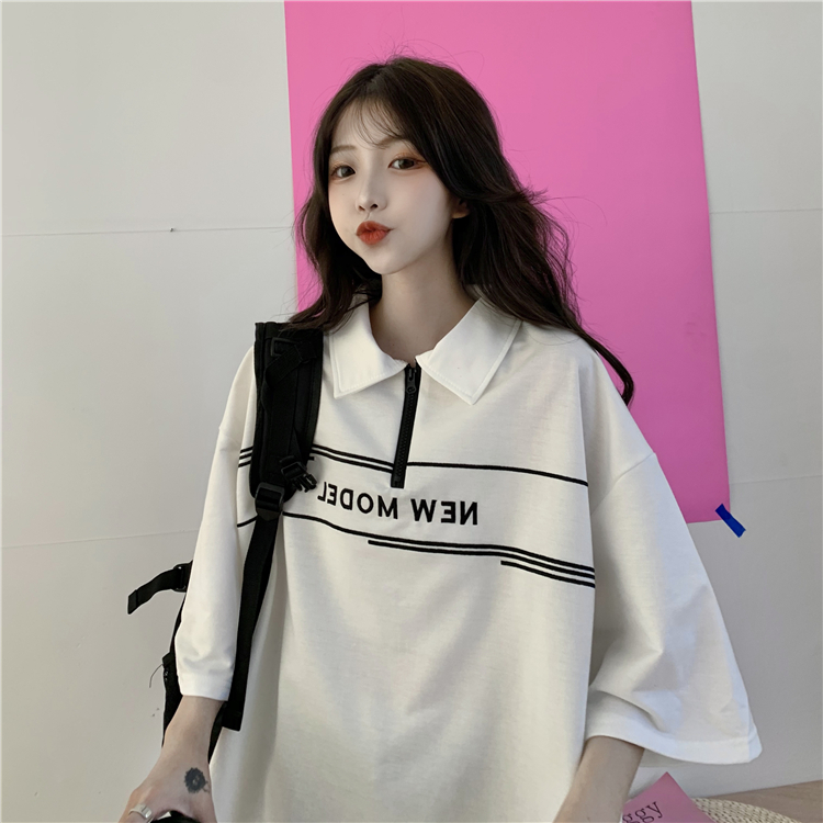 Áo Thun Polo Tay Ngắn Phong Cách Hàn Quốc XInh Xắn Cho Nữ | BigBuy360 - bigbuy360.vn
