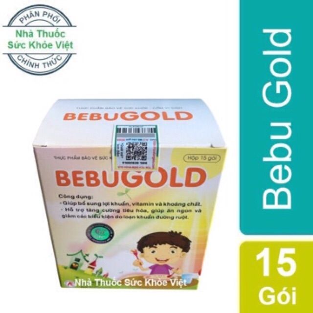 Cốm vi sinh Bebugold - Hỗ trợ tăng cường tiêu hóa, giúp ăn ngon, hấp thu tốt