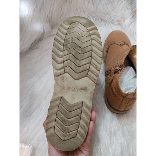 Bốt da thật size 36,5