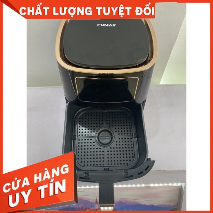 Nồi chiên Không Dầu Fumak FM- 1875 Nhật Bản, Dung Tích Lớn 7.5L, Bảng Điều Khiển Điện Tử [FreeShip] [ Bảo hành 18 tháng]