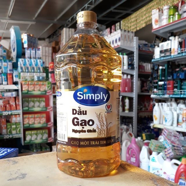 Dầu gạo Simply gạo 2l