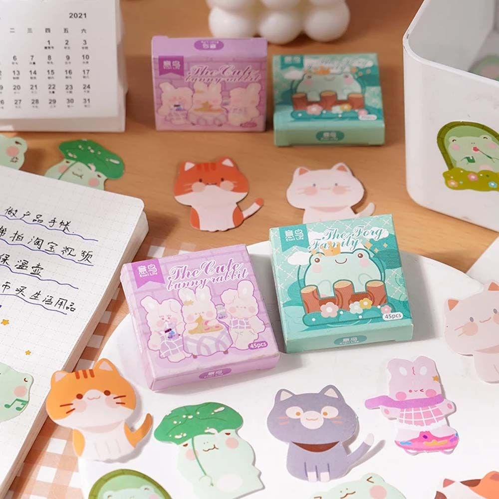 Sticker Dán Trang Trí Album Ảnh Hình Động Vật Dễ Thương
