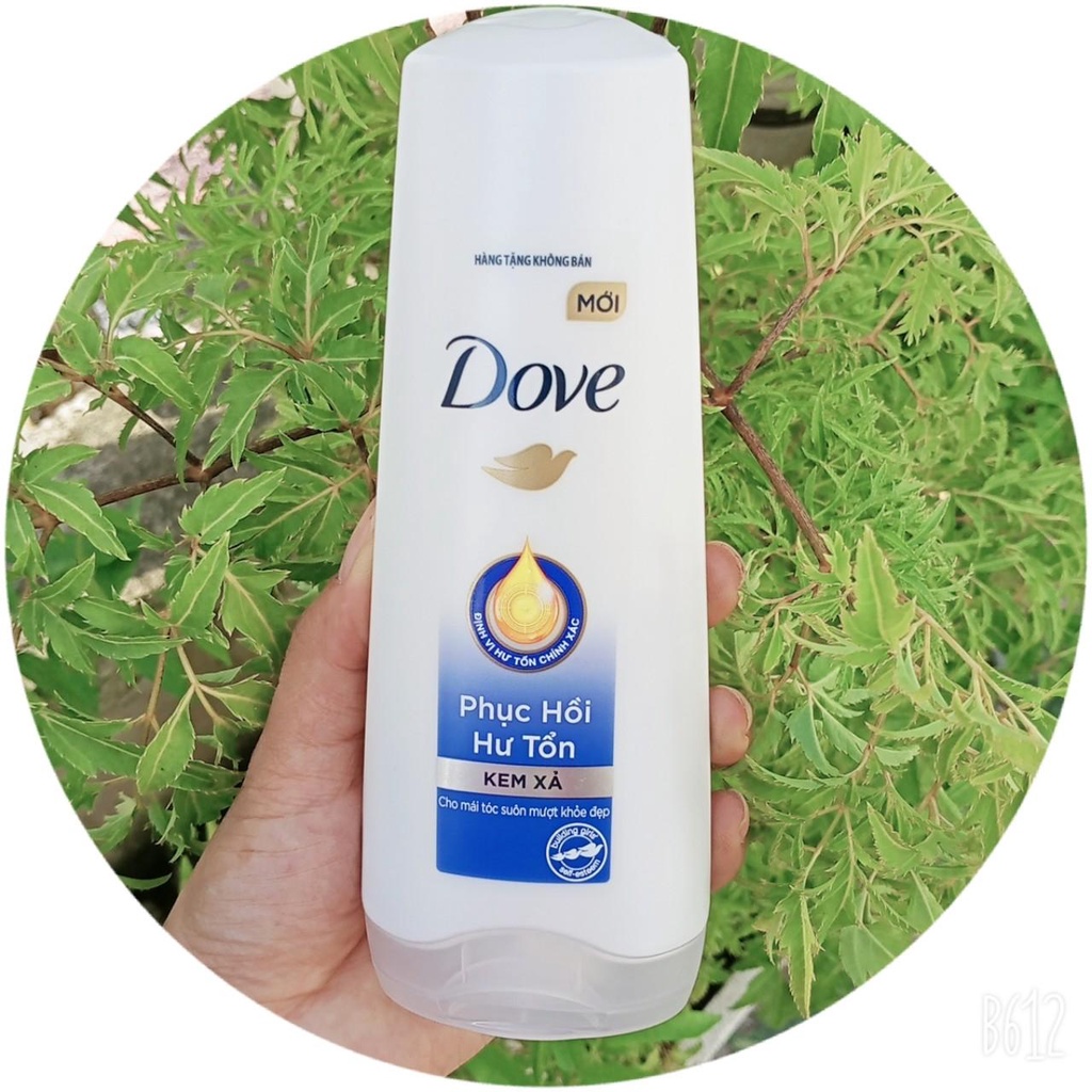 Dầu Xả Tóc Dove Giúp Phục Hồi Tóc Hư Tổn Ngăn Ngừa Rụng Tóc Chai 140g