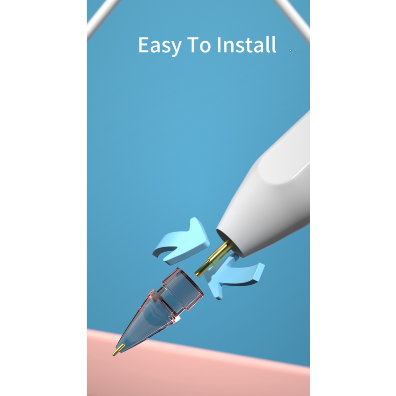 Ngòi Thay Thế Cho Bút Cảm Ứng Ap Pencil 1/2 1st 2nd Generation