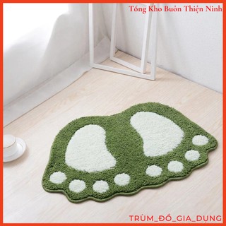 Thảm Lau Chân Hình Bàn Chân Siêu Thấm