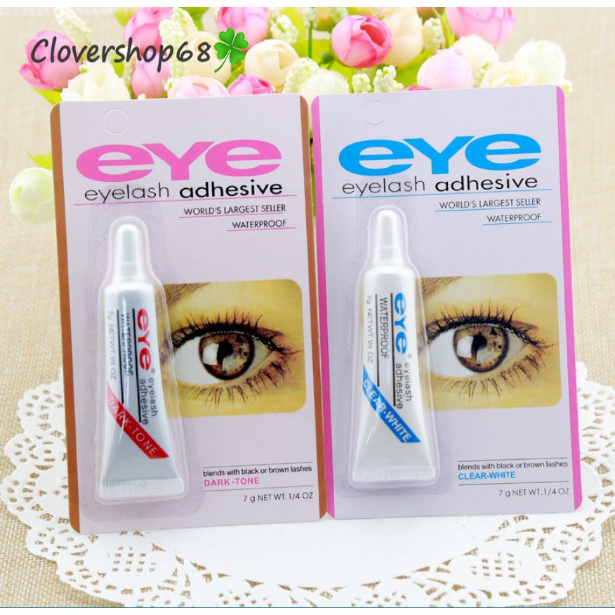 Keo Dán Mi Trong Suốt, Keo Dán Kim Tuyến Gilter Make Up Eyelash Adhesive   Clovershop68