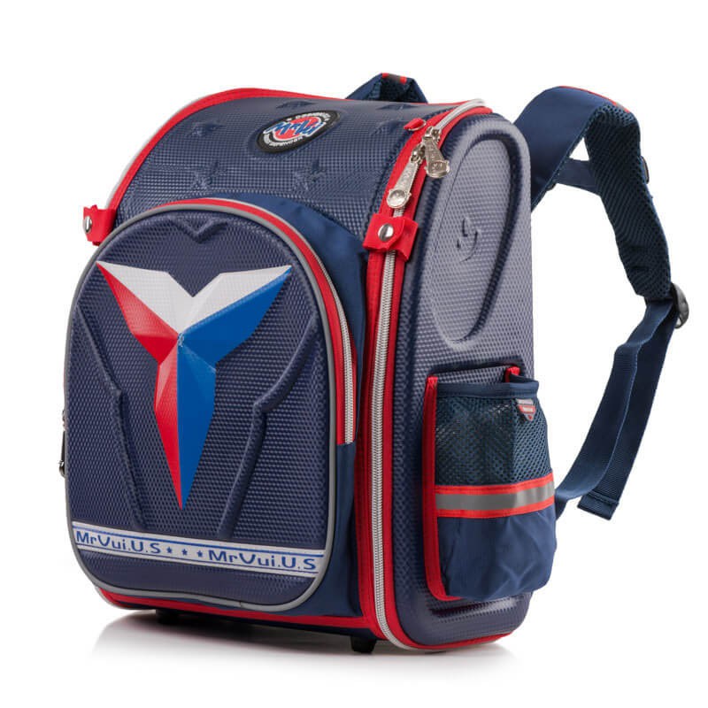 Balo học sinh tiểu học chống gù lưng Mr Vui cho bé trai 850