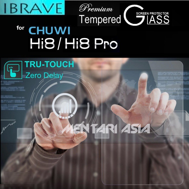 Kính Cường Lực Cho Chuwi Hi8 / Hi8 Pro: Ibrave Premium Tg