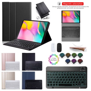 Bao da tích hợp bàn phím không dây cho Samsung Galaxy Tab S7 FE Plus 12.4" SM-T730 SM-T736B