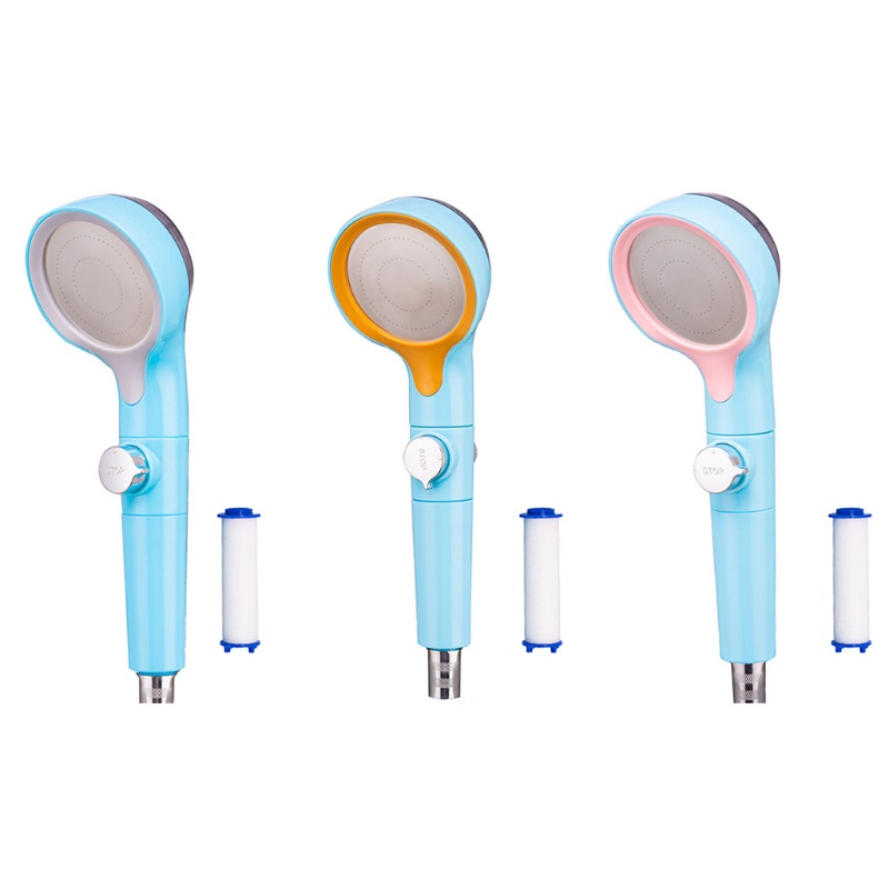 Đầu Vòi Hoa Sen Áp Suất Cao Lọc Nước Dễ Dàng Làm Sạch