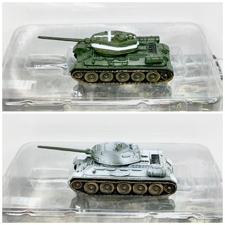Bán lẻ - Mô hình quân sự tỉ lệ 1:144 Takara Tomy World Tank Museum Series 01 - Xe Tank T-34/85 (1944-1945)