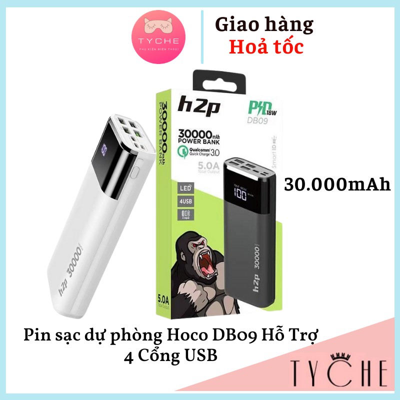 Pin sạc dự phòng Hoco DB09 18w 30.000mAh