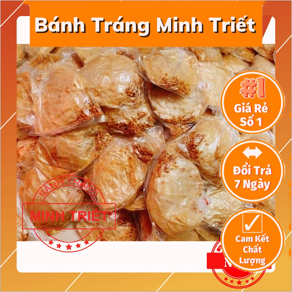 Bánh tráng phơi sương xì ke muối tỏi nhuyễn Tây Ninh chính gốc giá lò !