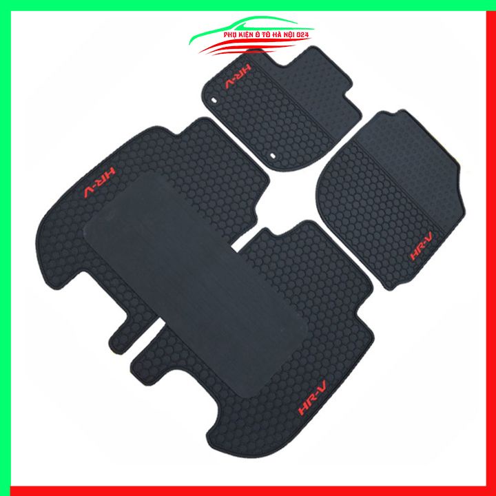 Thảm lót sàn cao su cho xe HONDA HR-V 2018-2019-2020-2021 hàng chuẩn theo xe chịu lực tốt