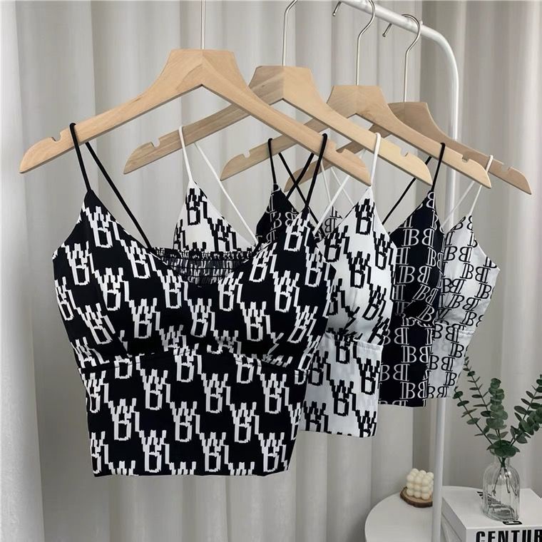 Áo Hai Dây Có Mút Đệm Ngực Thời Trang Cho Nữ