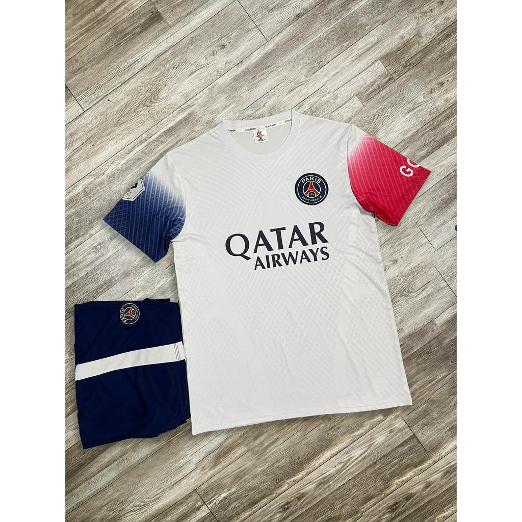 Bộ Đồ Đá Banh CLB PSG Paris màu trắng