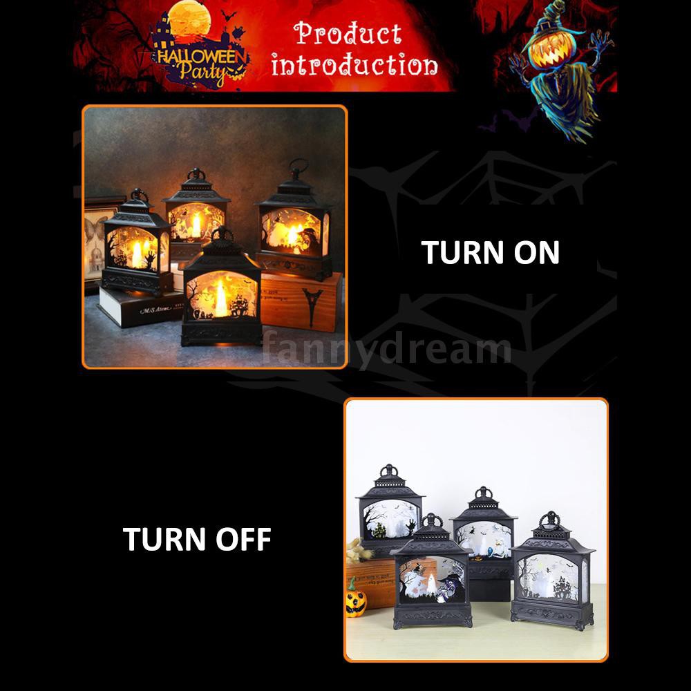 Đèn Lồng Led Phong Cách Cổ Điển Dùng Để Trang Trí Tiệc Halloween