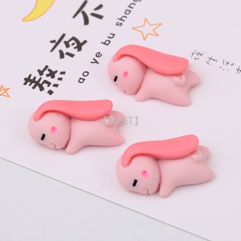 Mô hình động vật đang ngủ xinh xắn dành cho trang trí DIY